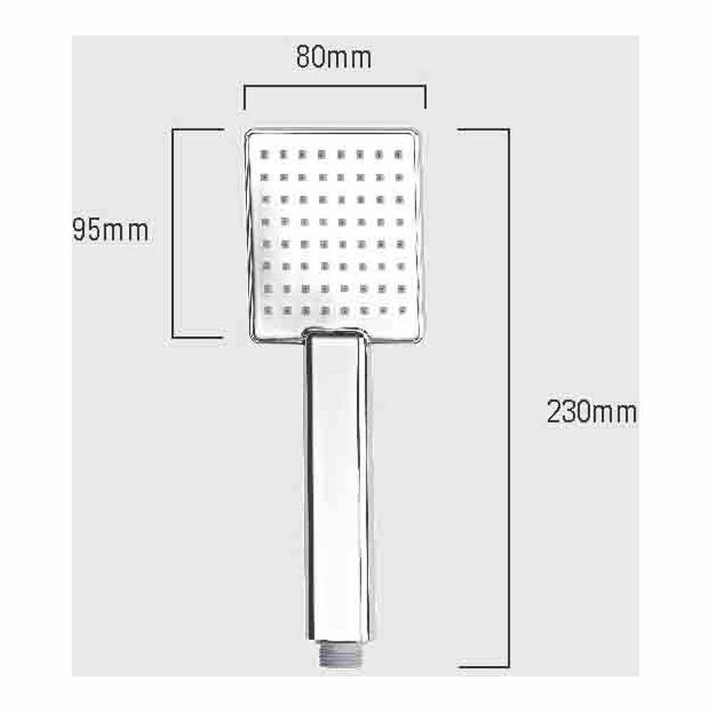 Roper Rhodes Square Air-Drive Shower Handset