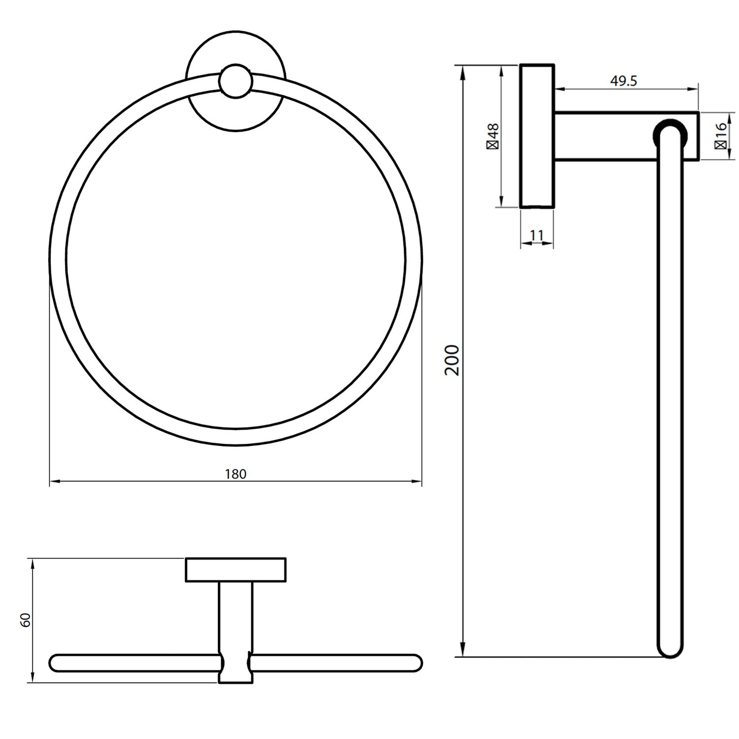 Vellamo Reveal Towel Ring