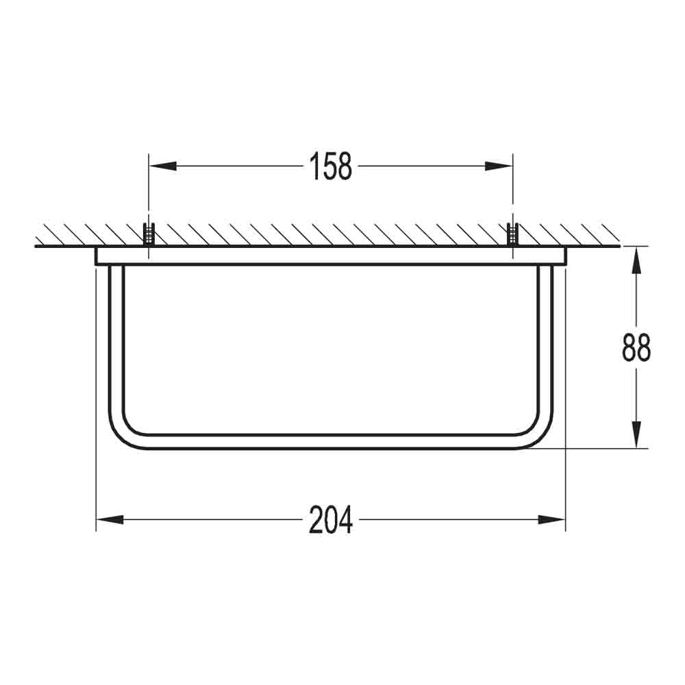 Flova Sofija Guest Towel Rail - 205mm