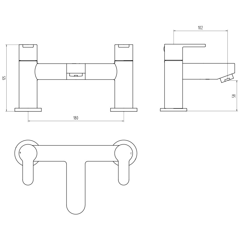 Sagittarius Plaza Bath Filler