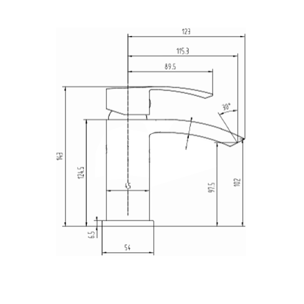 Vellamo City Waterfall Basin Mixer Tap & Waste