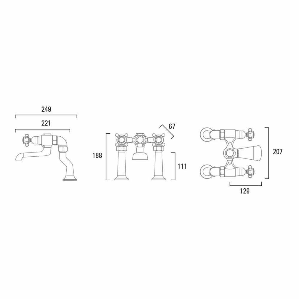 Roper Rhodes Henley Bath Filler