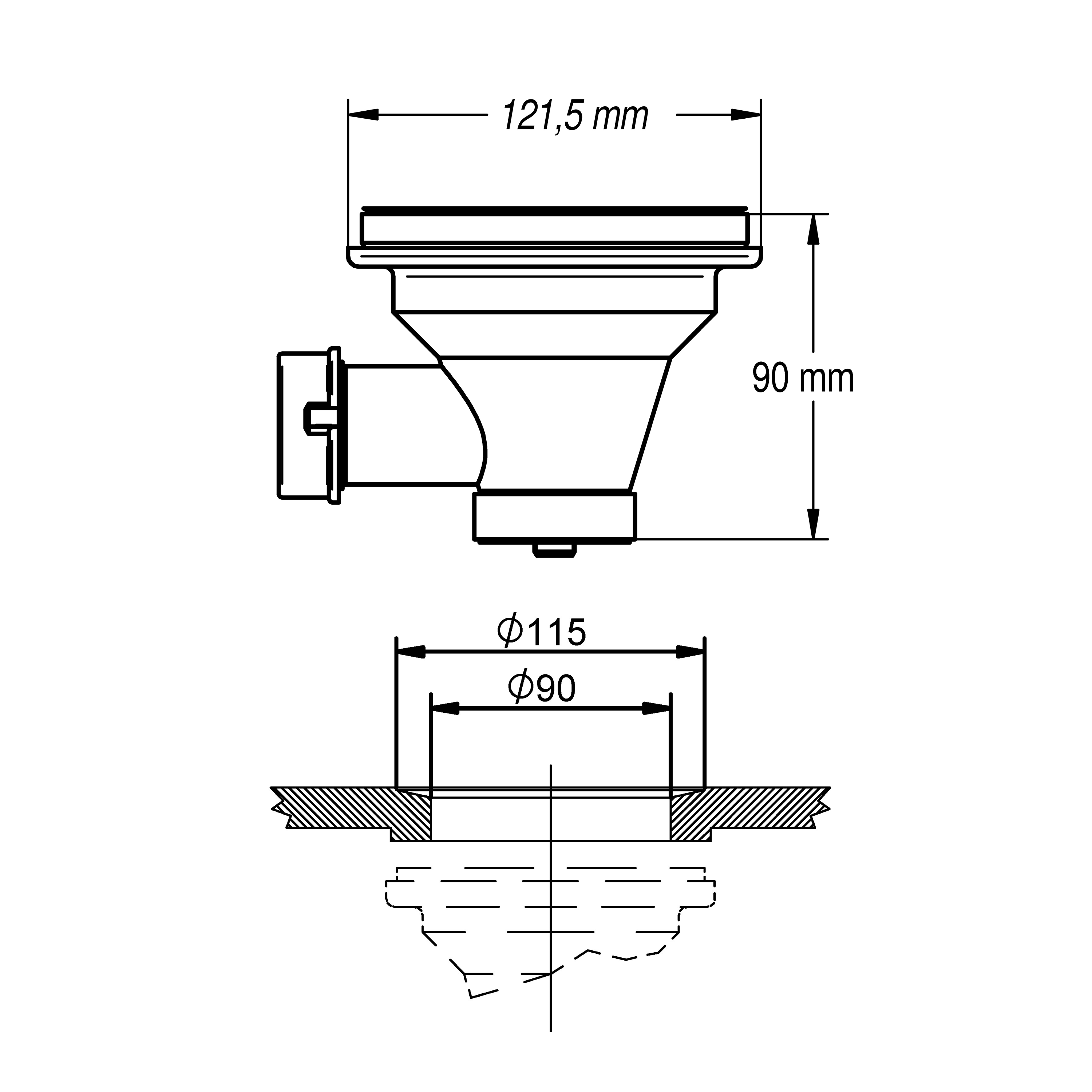 Thomas Denby Deluxe 90mm Waste