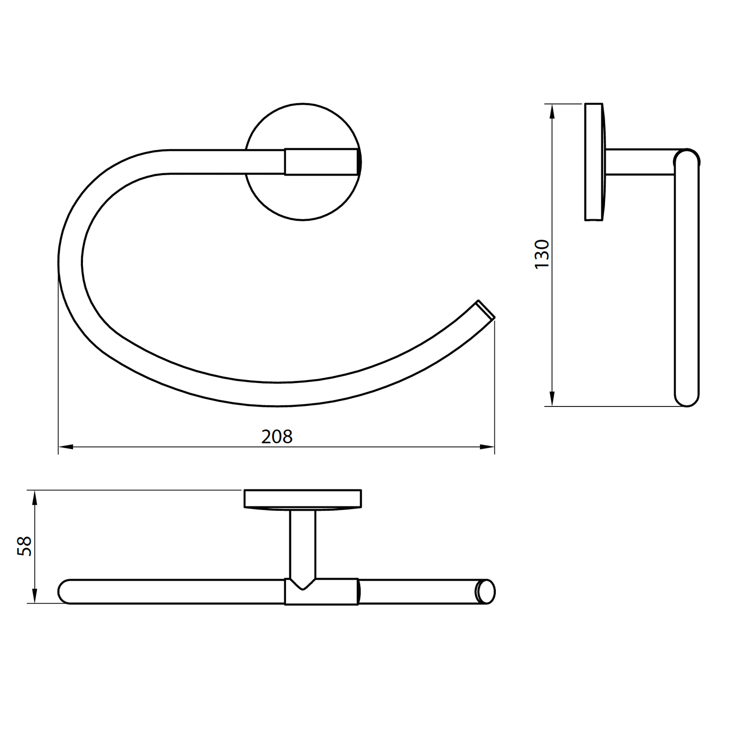 Vellamo Venta Towel Ring