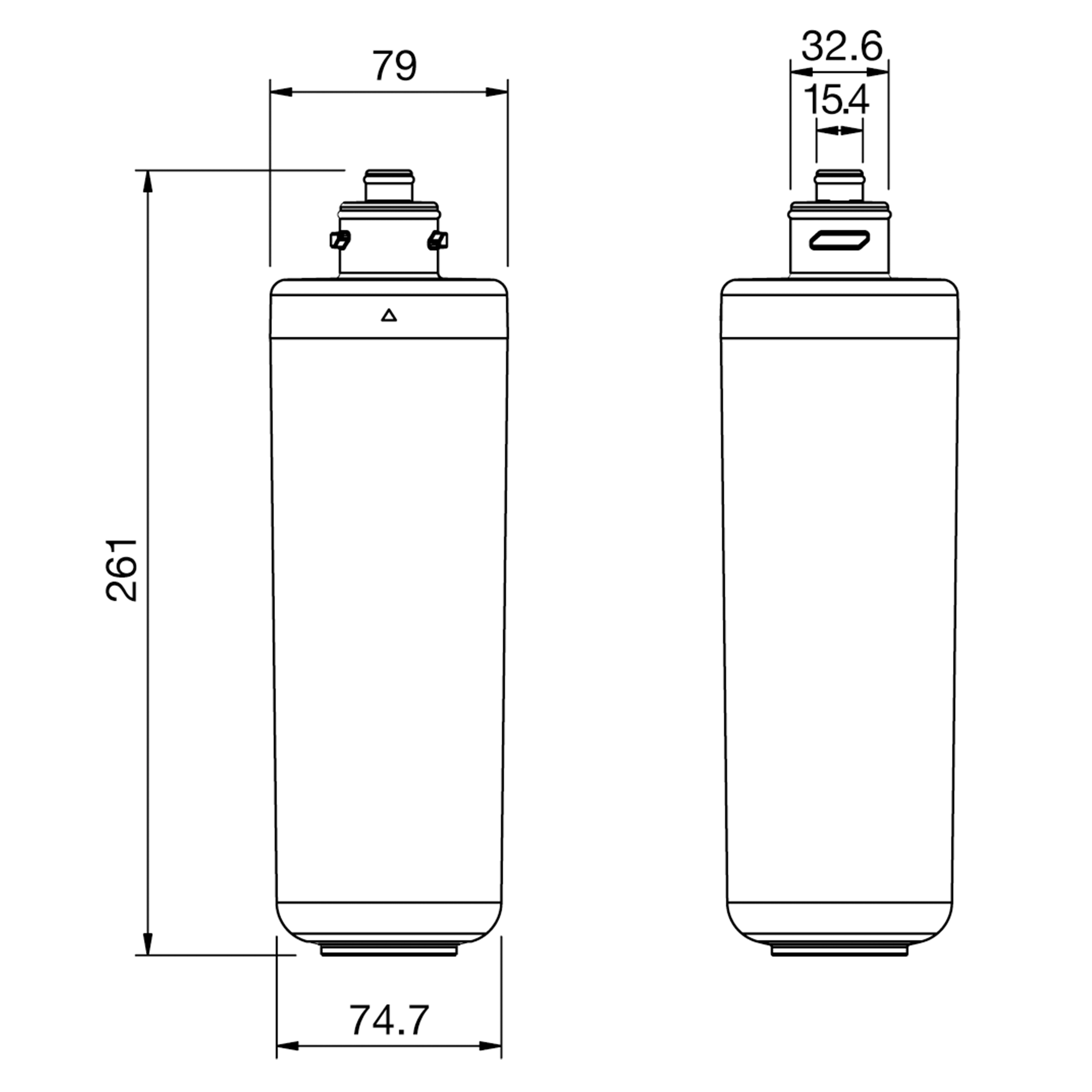 Clearwater Replacement Filter Cartridge for Magus Instant Hot Water Taps
