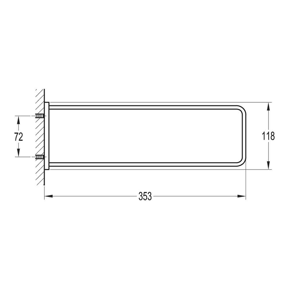 Flova Sofija Towel Holder - 355mm